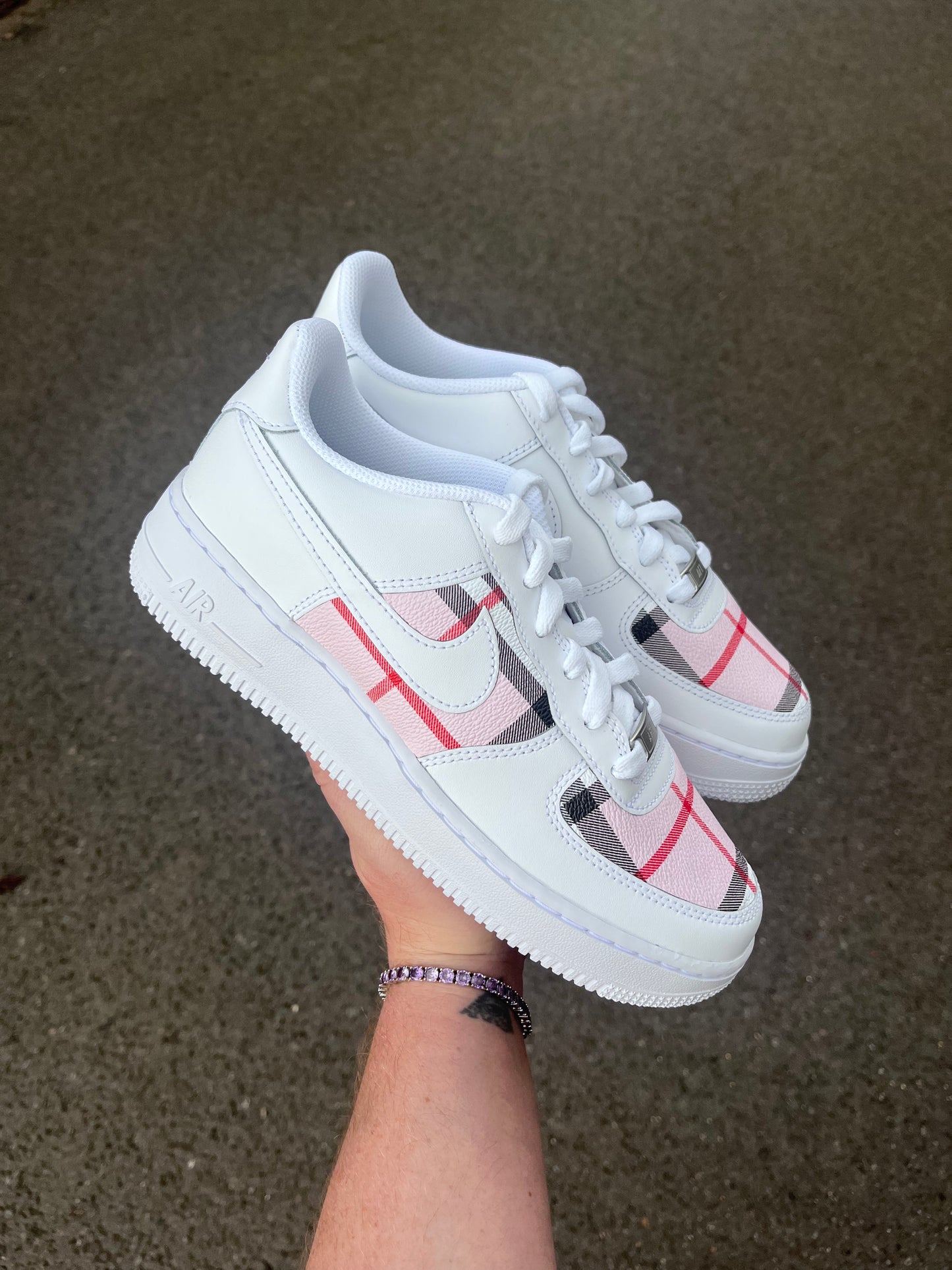 AF-1 PETAL PINK BURBERRY - Snkrs By Son