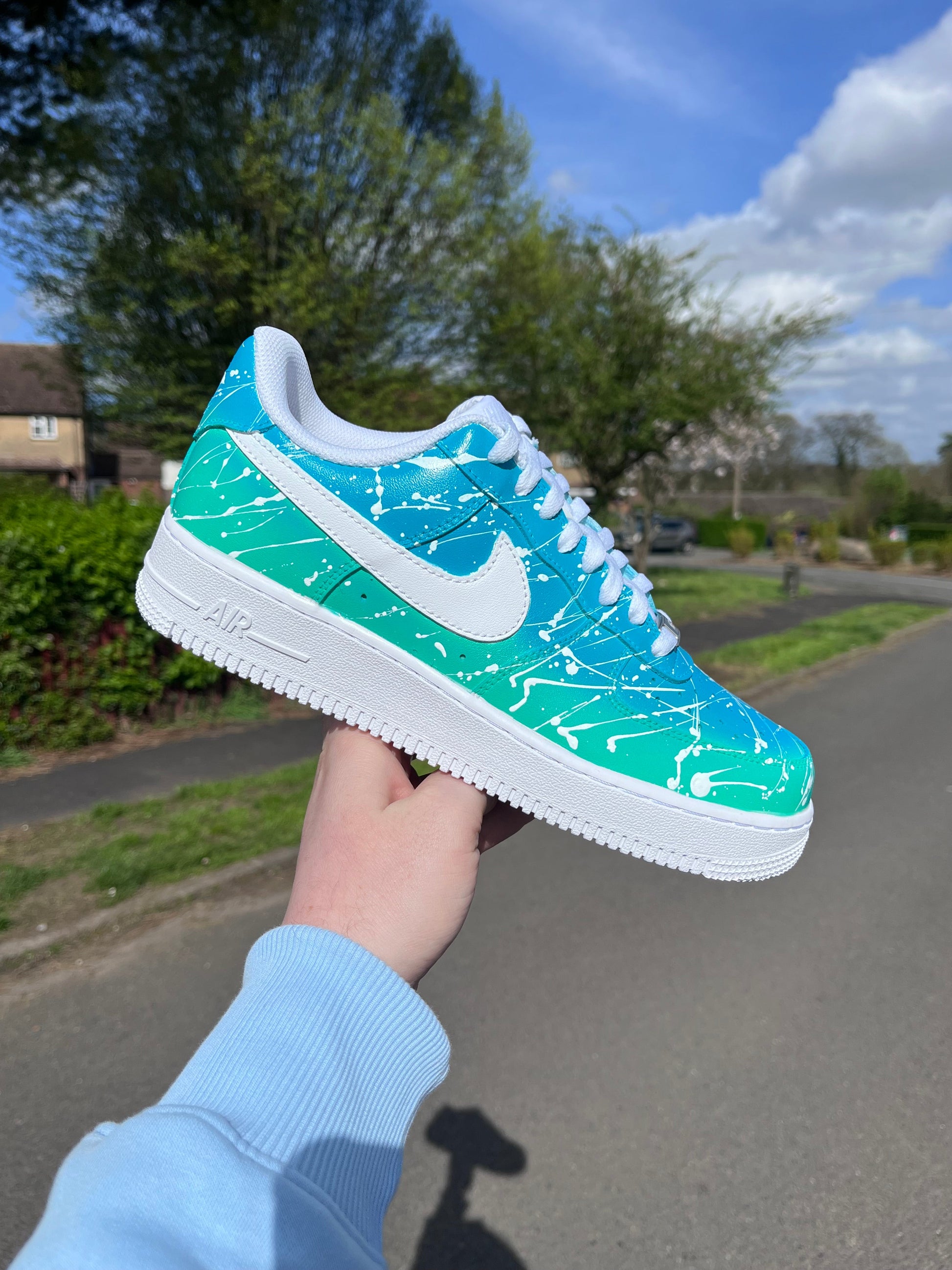 AF-1 AQUA FADES - Snkrs By Son