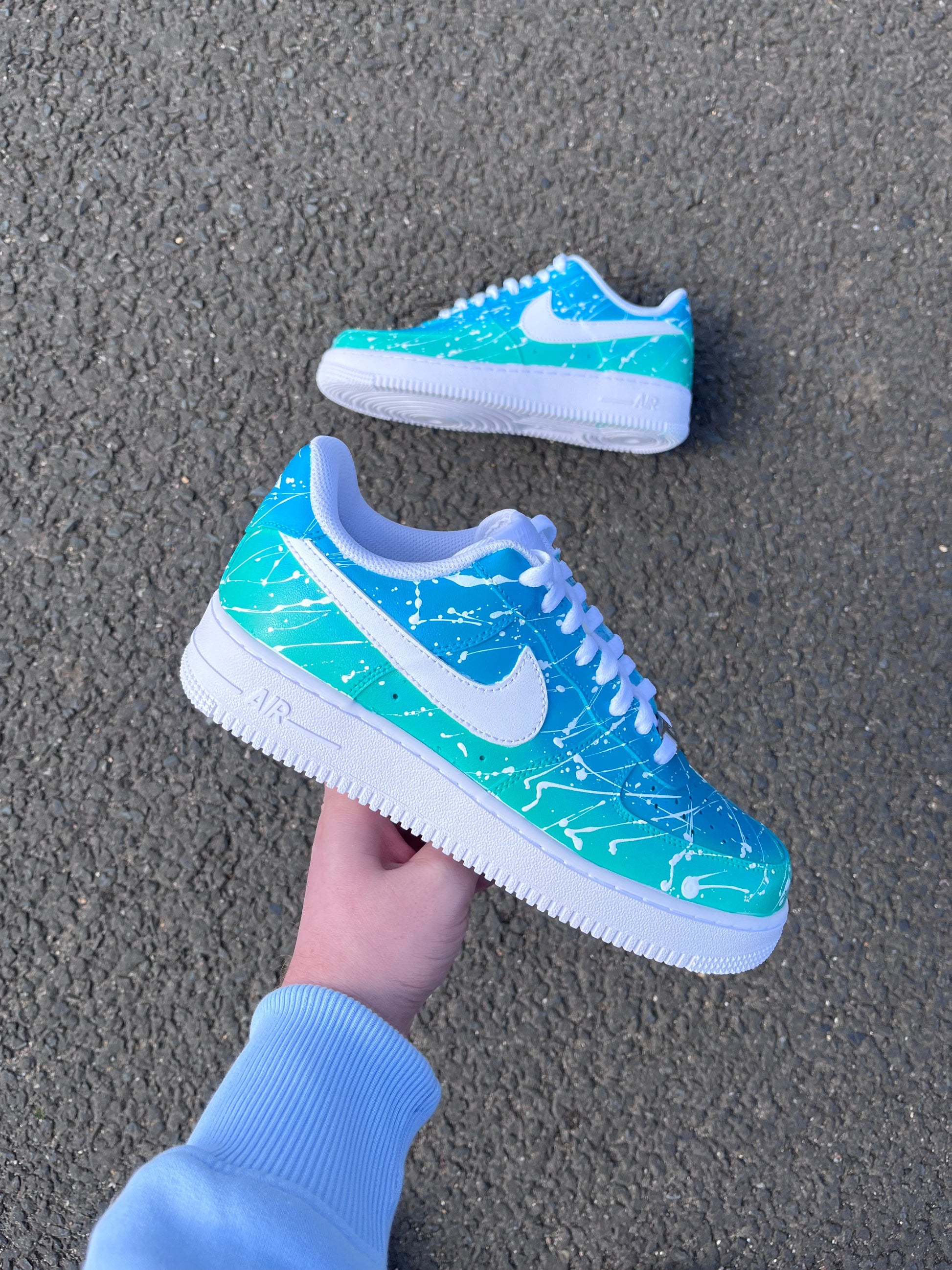 AF-1 AQUA FADES - Snkrs By Son