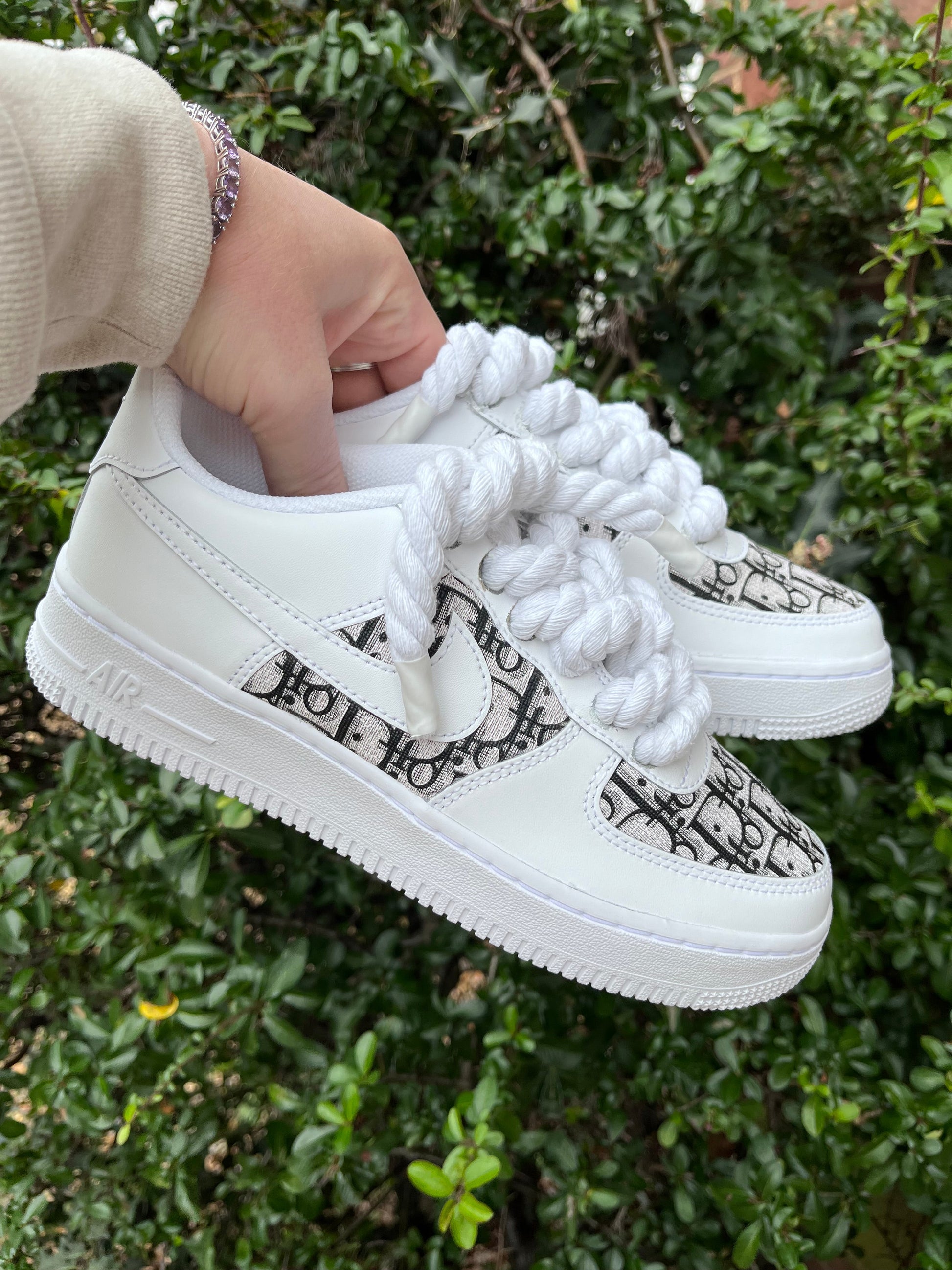 AF-1 DIOR X WHITE ROPES - Snkrs By Son