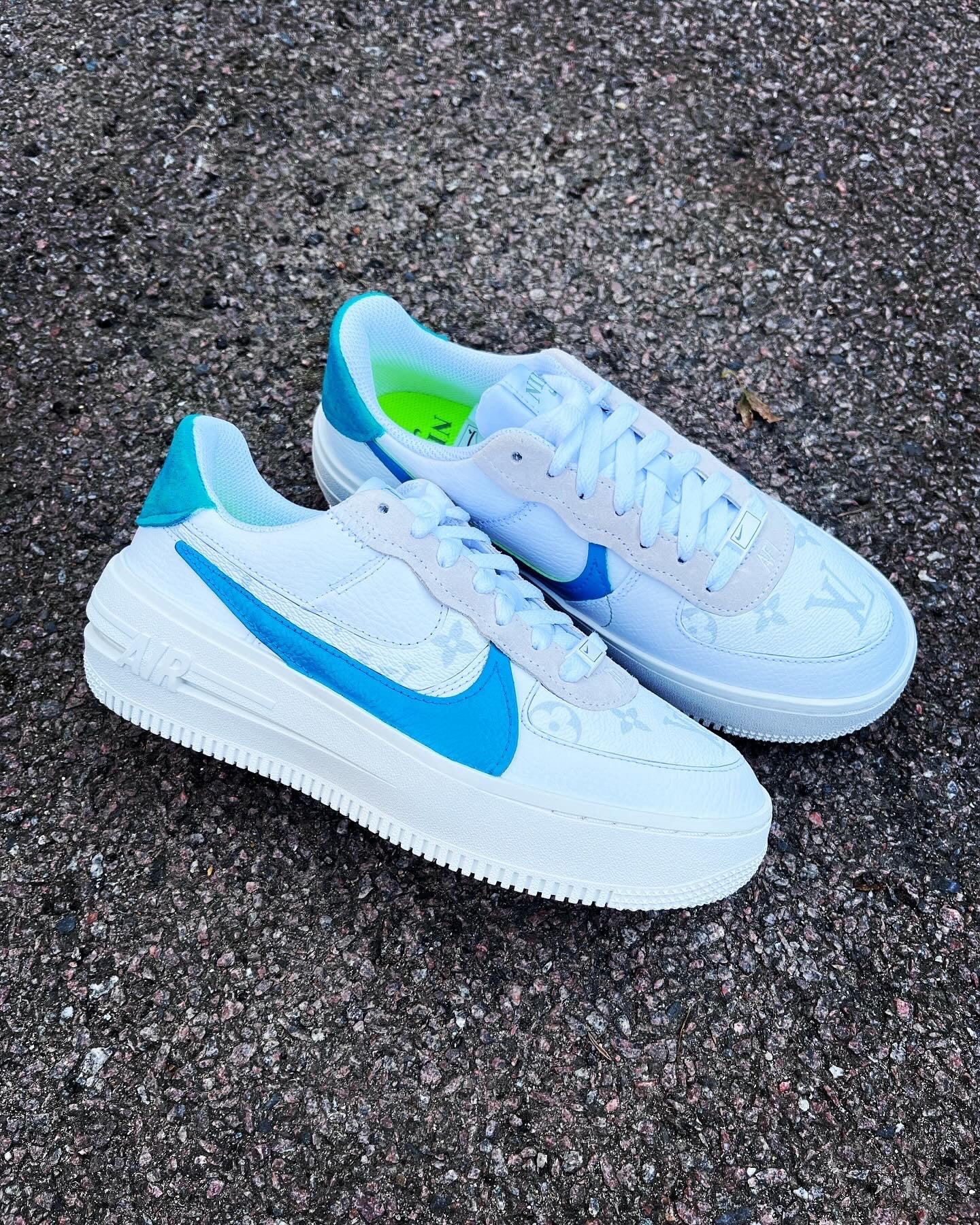 AF-1 BLUE LV MONO - Snkrs By Son