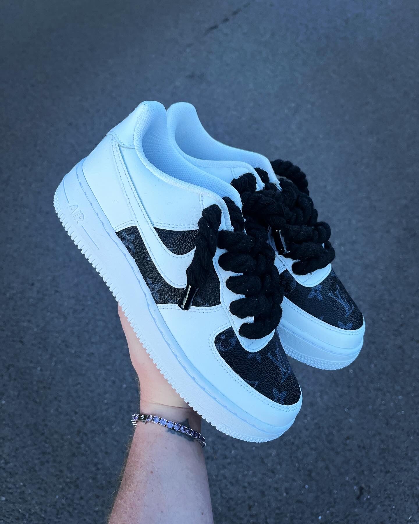 AF-1 LOUIS ECLIPSE X ROPE LACES - Snkrs By Son