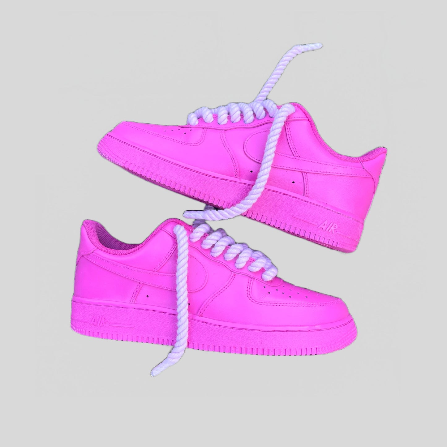 AF-1 PINK BUBBLEGUM X ROPE LACE - Snkrs By Son