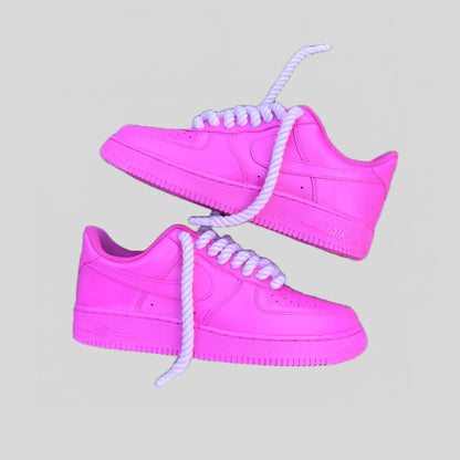 AF-1 PINK BUBBLEGUM X ROPE LACE - Snkrs By Son