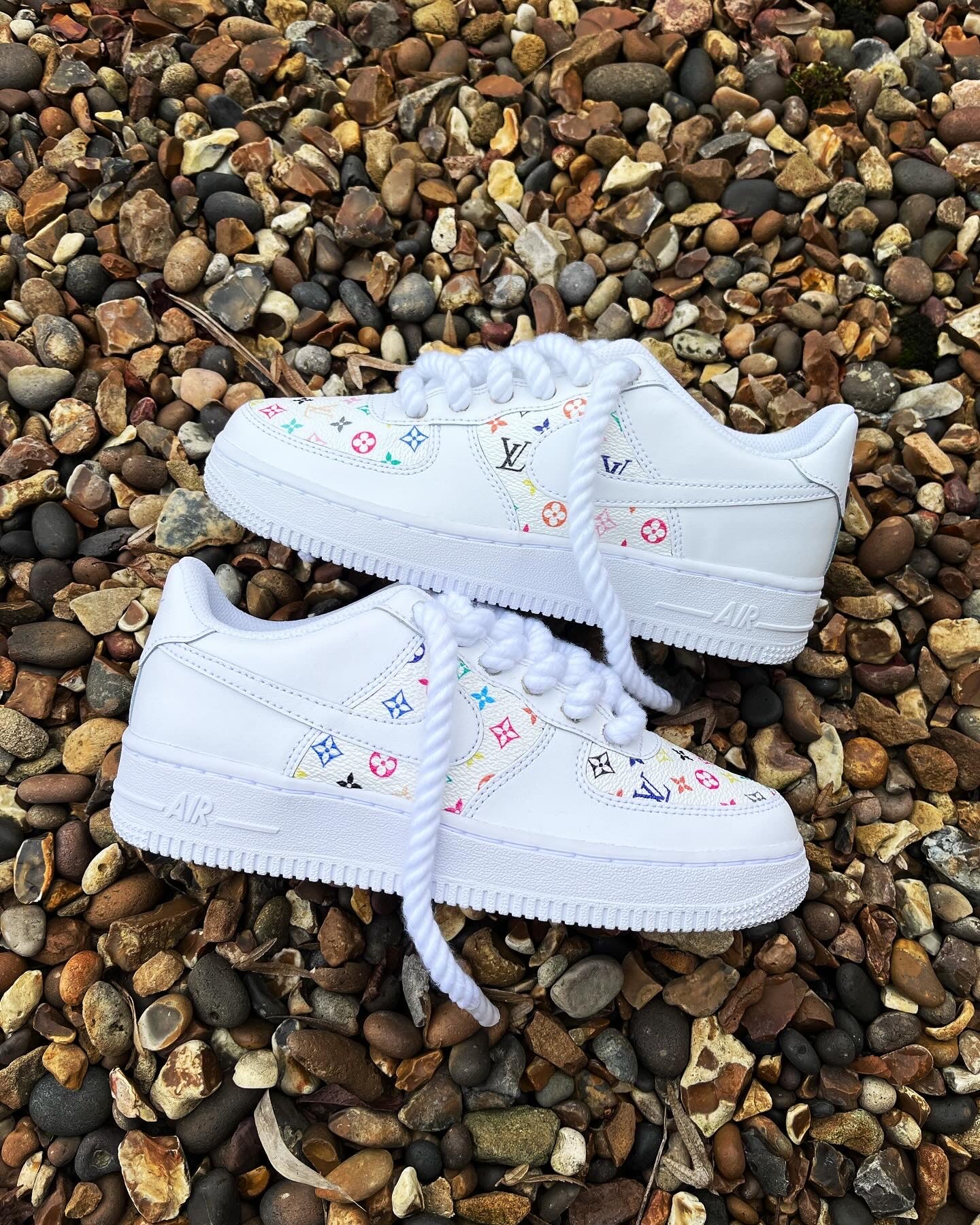 AF-1 RAINBOW LOUIS X ROPE LACES - Snkrs By Son