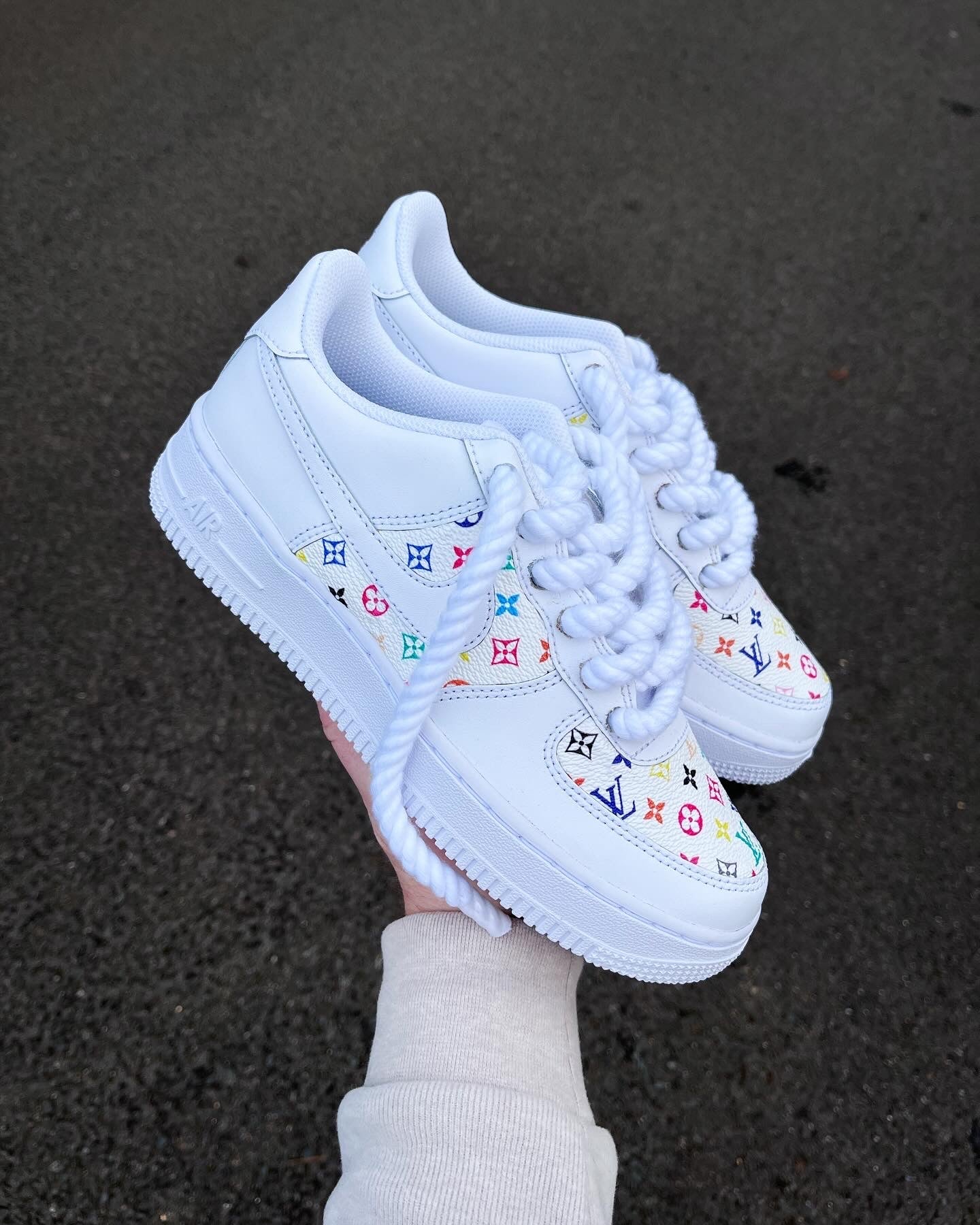 AF-1 RAINBOW LOUIS X ROPE LACES - Snkrs By Son